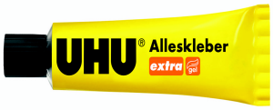 All-purpose adhesive 31 g tube, UHU ALLESKLEBER EXTRA 31G