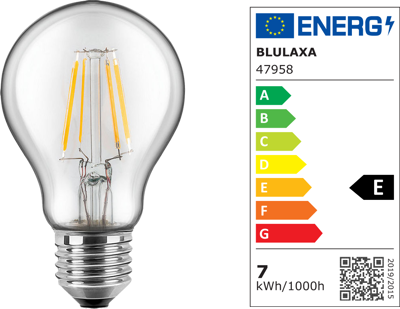 47958 BLULAXA Light Bulbs, Lamps