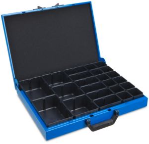 Small parts case, blue, (L x W x D) 330 x 440 x 355 mm, 1000011067