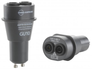 Lamp test adapter kit, for installation tester, ADPTR-GU10-EUR