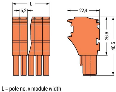 2022-108/000-012 WAGO PCB Connection Systems Image 2