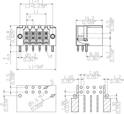 1289490000 Weidmüller PCB Connection Systems Image 2