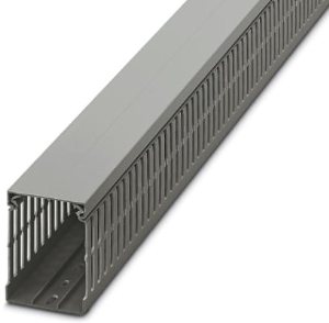 Wiring duct, (L x W x H) 2000 x 60 x 80 mm, PVC, gray, 3240199