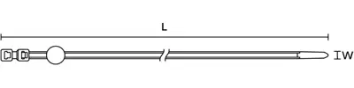 156-01134 HellermannTyton Cable Ties Image 4