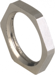 Counter nut, PG9, 18 mm, silver, 733877001