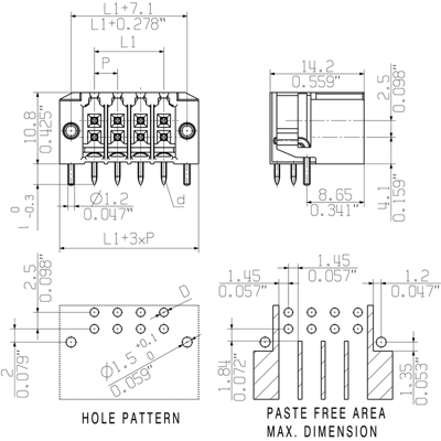 1359110000 Weidmüller PCB Connection Systems Image 2