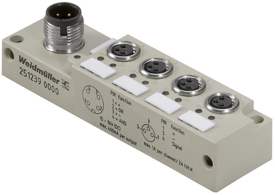 2512390000 Weidmüller Sensor-Actuator Distribution Boxes Image 1