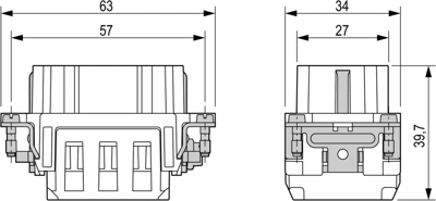 3023940000 Weidmüller Contact Inserts Image 3
