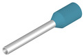 Insulated Wire end ferrule, 0.75 mm², 18 mm/12 mm long, light blue, 9021060000