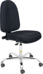 WETEC swivel chair, standard, with castors, ESD