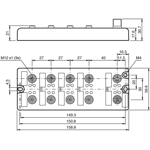 70101647 PEPPERL+FUCHS Sensor-Actuator Distribution Boxes Image 2