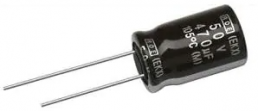 Electrolytic capacitor, 4700 µF, 16 V (DC), ±20 %, radial, pitch 5 mm, Ø 12.5 mm