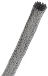 Metal braided sleeve, inner Ø 12.7 mm, silver, 232 °C