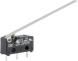 Subminiature snap-action switche, On-On, PCB connection, Long hinge lever, 0.18 N, 5 A/125 VAC, 1 A/48 VDC, IP50