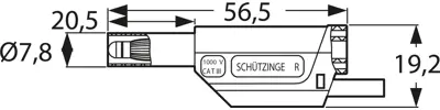 VSFK 6000 / 2.5 / 100 / BL SCHÜTZINGER Test Leads Image 2