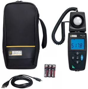 C.A 1110 Chauvin Arnoux Luxmeter, Sound Level Meter, Magnetic Field Tester