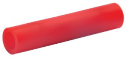 Butt connectorwith insulation, 0.5-1.0 mm², AWG 20 to 17, red, 25 mm