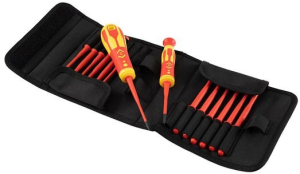 VDE screwdriver kit, Phillips/Pozidriv/slotted/TORX, T4935