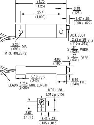 3057L-1-102 Bourns Electronics GmbH Trimmer Potentiometers Image 2