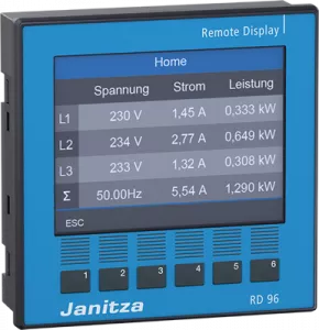 RD 96 Janitza T&M Accessories and Spares