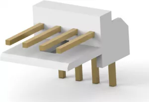 176153-4 AMP PCB Connection Systems
