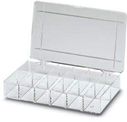 Assortment box, transparent, (L x W) 105 x 210 mm, 5020674