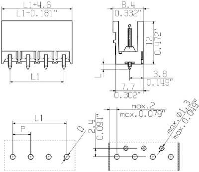 1796520000 Weidmüller PCB Connection Systems Image 3