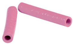 Protection and insulating grommet, inside Ø 2.4 mm, L 20 mm, pink, PCR, -30 to 90 °C, 0201 0003 015