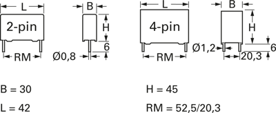 B32776G0206K000 TDK (EPCOS) Film Capacitors Image 2