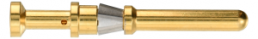 Pin contact, 0.75-1 mm², AWG 18-17, crimp connection, gold-plated, 09580006305