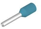 Insulated Wire end ferrule, 0.75 mm², 14 mm/8 mm long, light blue, 9004310000