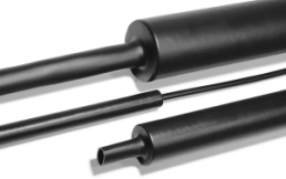 Heatshrink tubing, 2:1, (3.2/1.6 mm), polyolefine, cross-linked, black