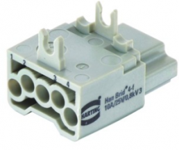 Socket contact insert, 3A, 2 pole, unequipped, crimp connection, 09120043111