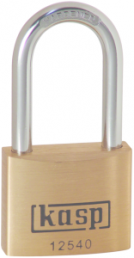 Padlock, high shackle, keyed alike, level 5, shackle (H) 40 mm, brass, (B) 40 mm, K12540L40A1