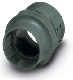 Corrugated pipe fitting, PG21, plastic, metal, (L) 46 mm