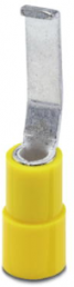 Insulated pin cable lug, 4.0-6.0 mm², AWG 12 to 10, 4.6 mm, yellow