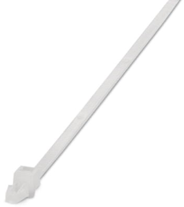 Cable tie, polyamide, (L x W) 200 x 4.8 mm, bundle-Ø 2 to 50 mm, transparent, -40 to 85 °C