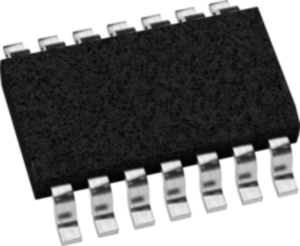 Interface IC AND gate 4-element 2-IN CMOS, 74HC08D,653, SOIC-14