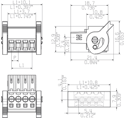 1687650000 Weidmüller PCB Connection Systems Image 3