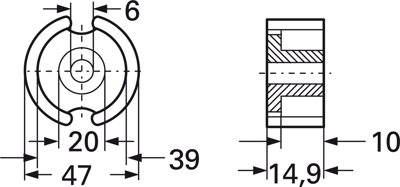 B65943A0000X022 TDK (EPCOS) Ferrite cores Image 2