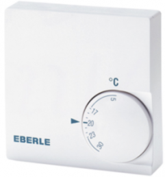 Room temperature controller, 230 VAC, 5 to 30 °C, white, 517190151100