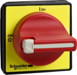 Rotary handle, red, for load-break switch V3, V4, KDF2PZ