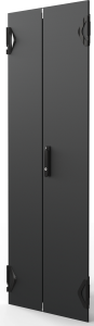 Varistar CP Double Steel Door, Plain, 3-PointLocking, RAL 7021, 33 U, 1600H, 600W