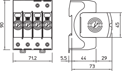 5095164 OBO Bettermann Overvoltage Protection Image 2