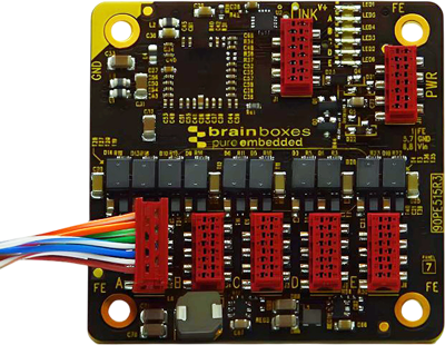 PE-515 BRAINBOXES Industrial ethernet switches Image 3