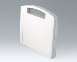 ABS enclosure, (L x W x H) 258 x 176 x 42 mm, gray white (RAL 9002), IP54, B4210127