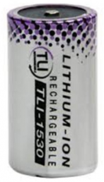 Lithium-ion-battery, 4 V, 150 mAh, 2/3 AA, soldering lug
