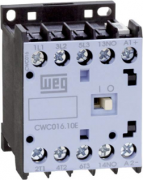 Compact contactor, 3 pole, 20 A, 230 V, 3 Form A (N/O), screw connection, 12487343