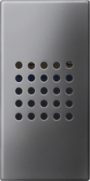 DELTA m-system buzzer 230 V 50/60 Hz, 80 dB (A) adjustable volume, carbon met.