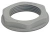 Counter nut, 1/2NPT, 27 mm, silver gray, 1411233